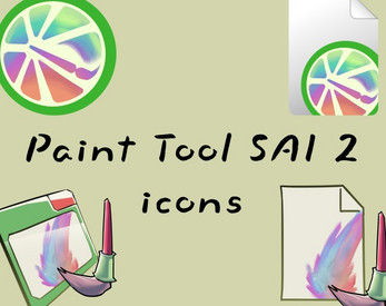 PaintTool SAI 2 Icons